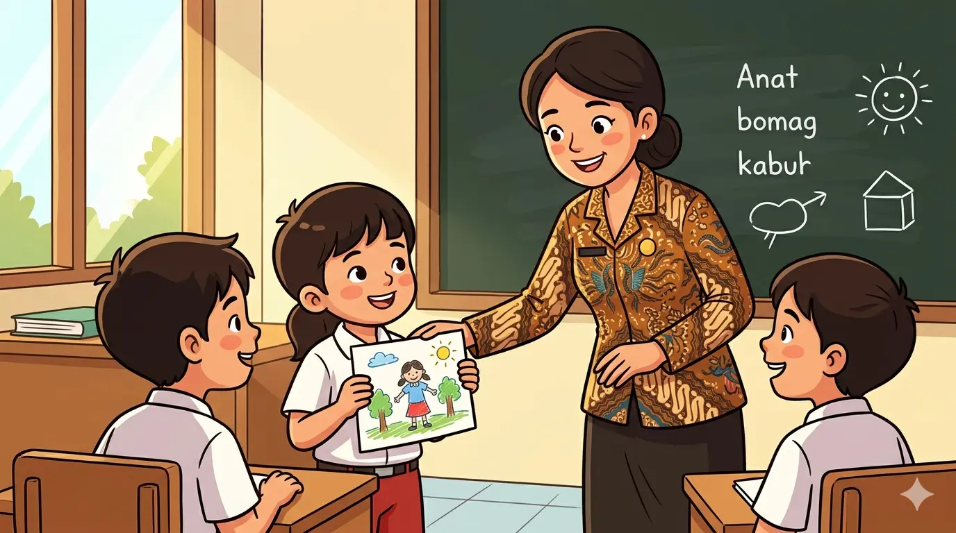 Di Balik Tas Hitam, Kisah Pahit Guru yang Membangun Negeri