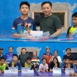 Alvino Dotulong, ‘Si Belia’ SMPN 4 Tondano, Raja Baru Tenis Meja Pemula Sulut