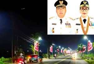 Pemasangan PJU Baru, Pemkab Minahasa Jawab Kebutuhan Keamanan dan Estetika Kota