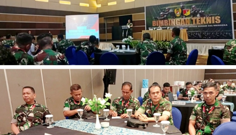 Perkuat Akuntabilitas, Kodim 1302 Minahasa Serap Ilmu Perbendaharaan dalam Bimtek Kodam XIII/Merdeka