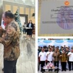 Satu-satunya di Indonesia, Bupati Minahasa Terima Lencana Bela Negara dari Kemenhan RI