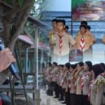 Kodim 1302/Minahasa Bentuk Karakter Pramuka Peduli Lingkungan