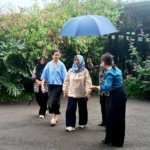Ketua Persit Kodim 1302/Minahasa Dampingi Istri Pangdam Kunjungi Kelong Tomohon