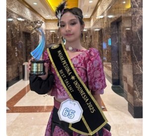 Kayla Lintuuran, Siswi SD Tondano Sabet Gelar Best Talent Wajah Pesona Indonesia 2025