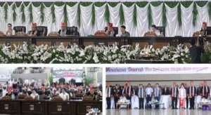Rapat Paripurna DPRD HUT Ke-597 Minahasa: Pertumbuhan Ekonomi 5,49%, Bupati RD Ajak Lestarikan Mapalus