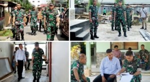 Pengawasan Tahunan, Danrem 131/Santiago Cek Fisik Rumdin dan Markas Koramil di Minahasa