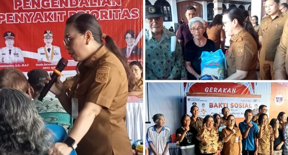 Wabup Minahasa Vanda Sarundajang: Anggaran Terbatas, Kesehatan Warga Tetap Prioritas
