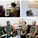 Penelitian Strategi Ketahanan Pangan di Wilayah Kodim 1302/Minahasa, Kapten Sutrisno Dampingi Mahasiswa S2 UNHAN