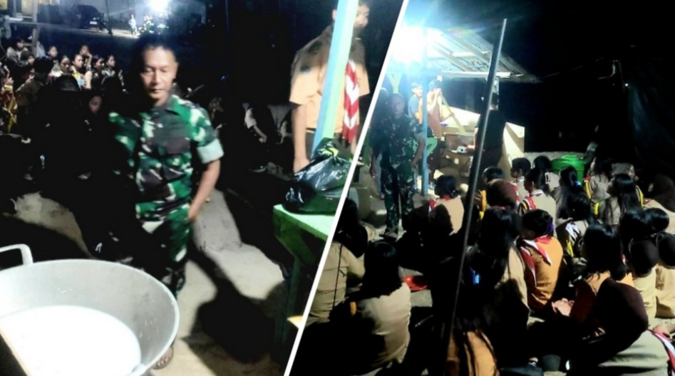 Kodim 1302/Minahasa Perkuat Bela Negara Siswa dalam Perkemahan Saka Wira Kartika