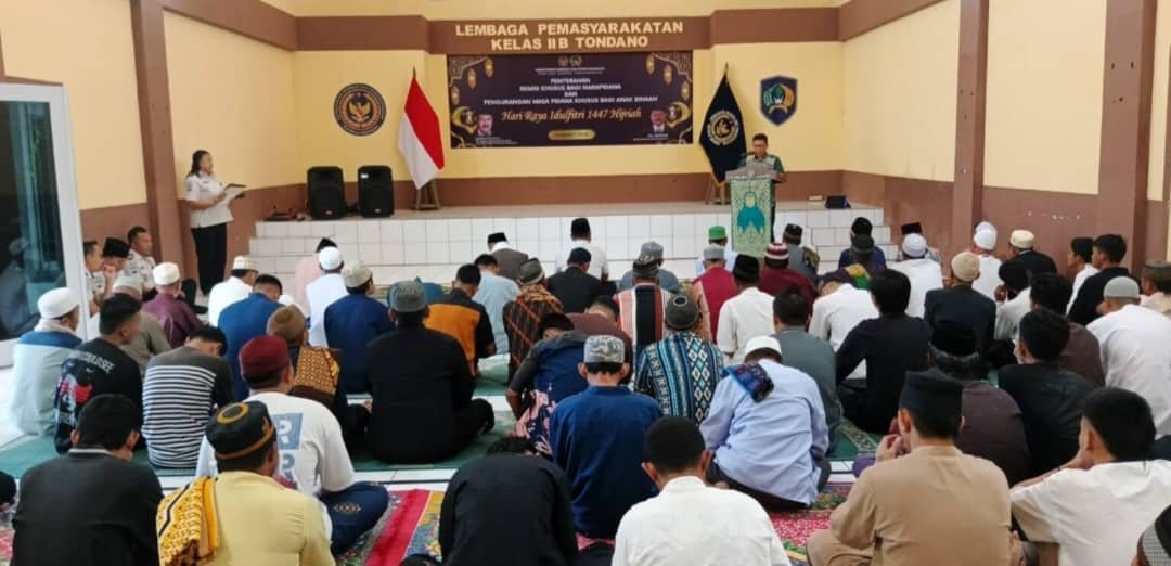 Penyerahan Remisi Idul Fitri Lapas Tondano 2026
