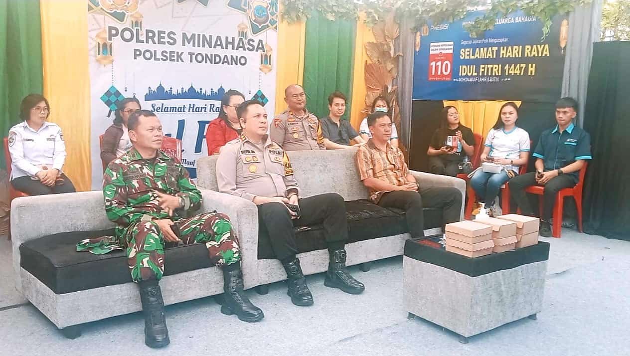 Sinergi Kodim 1302 Amankan Arus Balik Minahasa