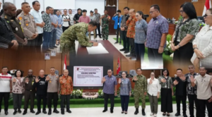 Kodim 1302/Minahasa Dukung Arah Kebijakan Pembangunan Minahasa 2027