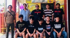 Resmob Polres Minahasa Tangkap Lima Pemuda Terkait Penganiayaan di Langowan Timur