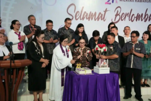 HUT Ke-27 GMIM Wilayah Kawangkoan 2, Vanda Paparkan Sederet Proyek Strategis Pemkab Minahasa