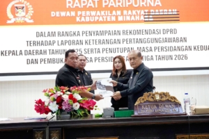 Bupati Minahasa Berkomitmen Tindak Lanjuti Rekomendasi DPRD Atas LKPJ 2025
