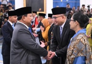 Presiden Prabowo Lantik Andi Rahadian sebagai Dubes RI untuk Oman