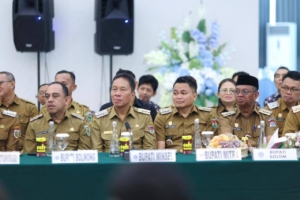 Penguatan Akuntabilitas, Bupati Minahasa Selatan Hadiri Forum BPKP