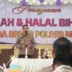 Polres Minahasa Gelar Ibadah Paskah 2026 di Aula Tansa Trisna