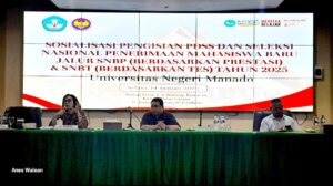 Plt. Rektor Unima Dr Chatarina Muliana Lakukan Evaluasi Kuota Penerimaan Mahasiswa Baru