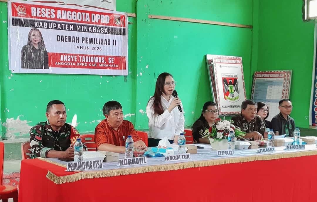 Ansye Taniowas Jemput Aspirasi Warga Kakas Barat