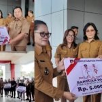 Salurkan Dana Bencana, Bupati RD: Efisiensi Anggaran Tak Kurangi Hak Korban Bencana ​