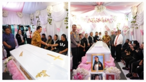 Sampaikan Belasungkawa, Bupati Minahasa Hadir Hibur Keluarga Mendiang Queentania