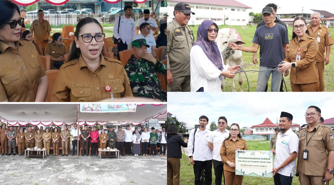 Wabup Vanda Sebut Minahasa Satu-satunya Daerah Anggarkan Khusus Hewan Kurban Iduladha
