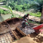 TMMD Dikebut, Jembatan Lompad Lama Capai 59 Persen