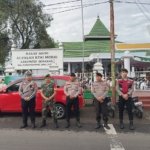 Polres Minahasa Mengamankan Rangkaian Ibadah Idul Adha