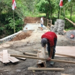 Sinergi TMMD di Minahasa Tenggara, Jembatan Garuda Capai Progres 91,5 Persen