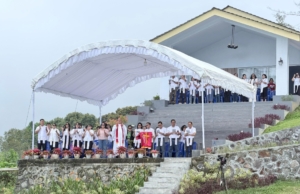 Jemaat GMIM Bukit Moria Rike Rayakan Kenaikan Yesus Kristus di Tomohon