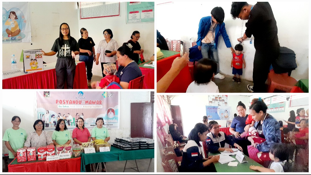 Dana Desa Passo Kecamatan Kakas Barat Prioritaskan Gizi Anak melalui Posyandu