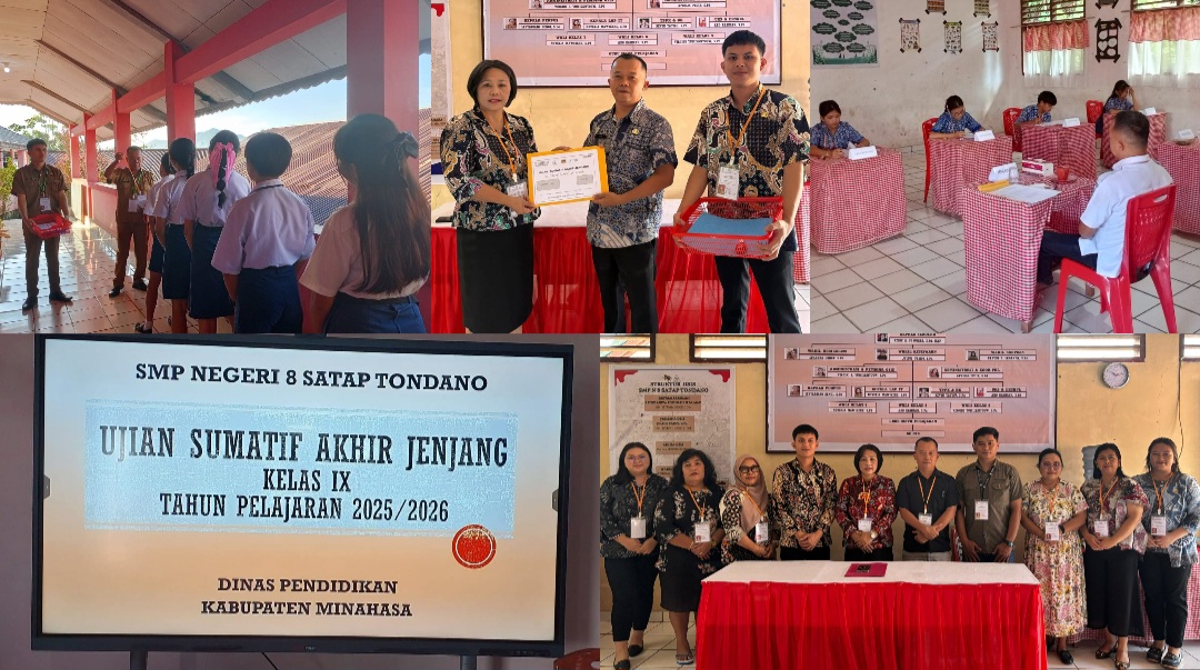 Transformasi Fasilitas SMPN 8 Satap Tondano Dukung Kelancaran USAJ