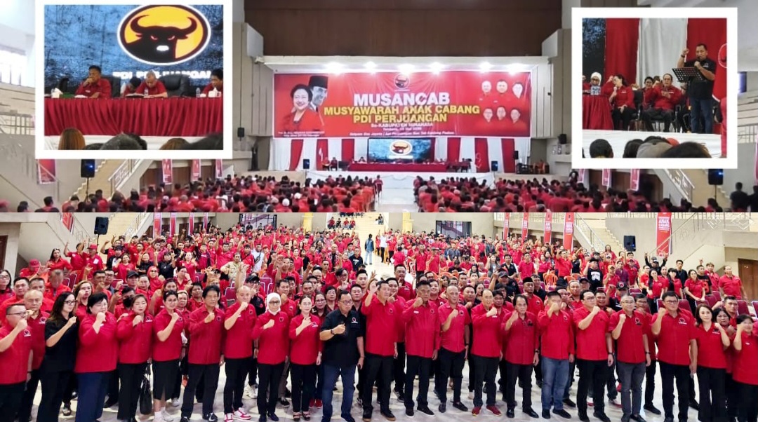 Konsolidasi PDI Perjuangan Minahasa Targetkan Restrukturisasi Tuntas Agustus 2026
