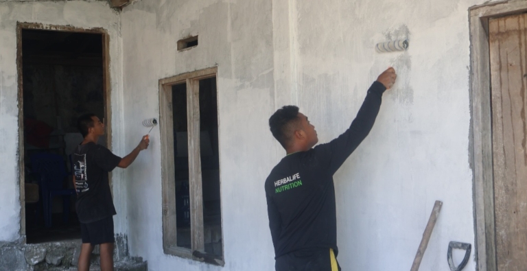 TMMD Ke-128 Kodim 1302 Minahasa Rampungkan Rehabilitasi Rumah Warga di Minahasa Tenggara