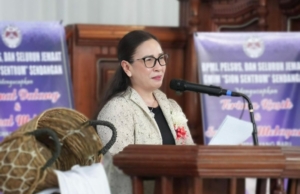 HUT ke-190 GMIM Sion Sentrum, Wabup Vanda Ajak Jemaat Galakkan Program Menanam