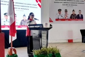 Wabup Vanda Sarundajang Ajak ABPEDNAS Minahasa Kawal Dana Desa