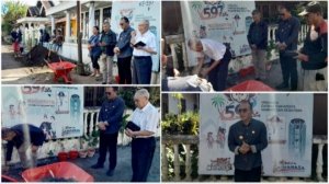Gunakan Dana Desa, Amongena Tiga Bangun Jalan Paving Block Lebar 6 Meter