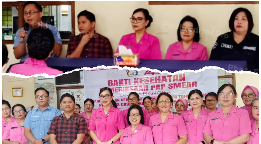 Momen HKG ke-74, Ketua Bhayangkari Minahasa Ingatkan Pentingnya Deteksi Dini Kanker Serviks