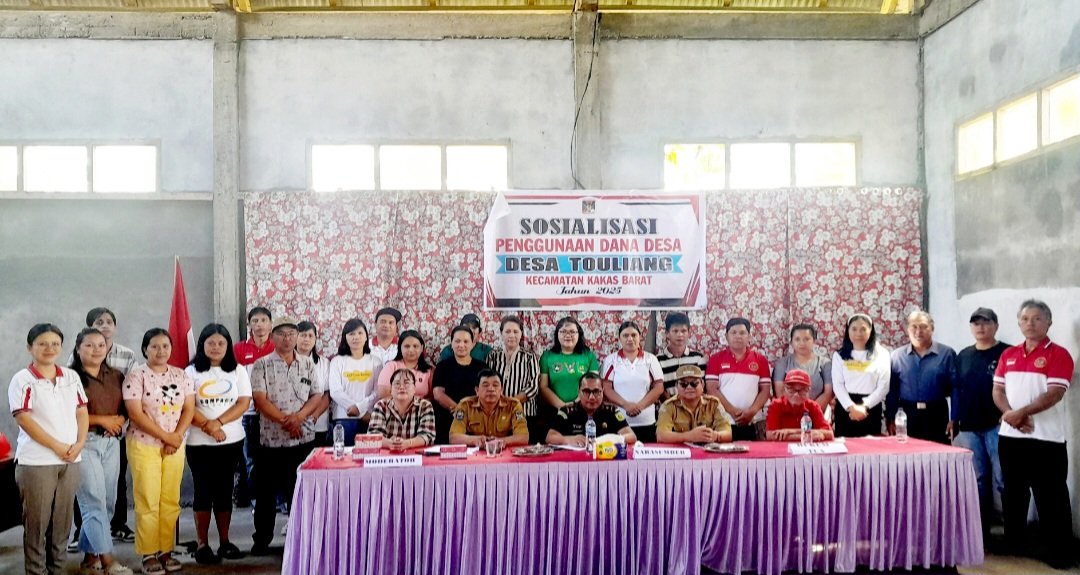 Pemerintah Desa Touliang Gelar Sosialisasi Dana Desa 2025: Perkuat Transparansi dan Akuntabilitas
