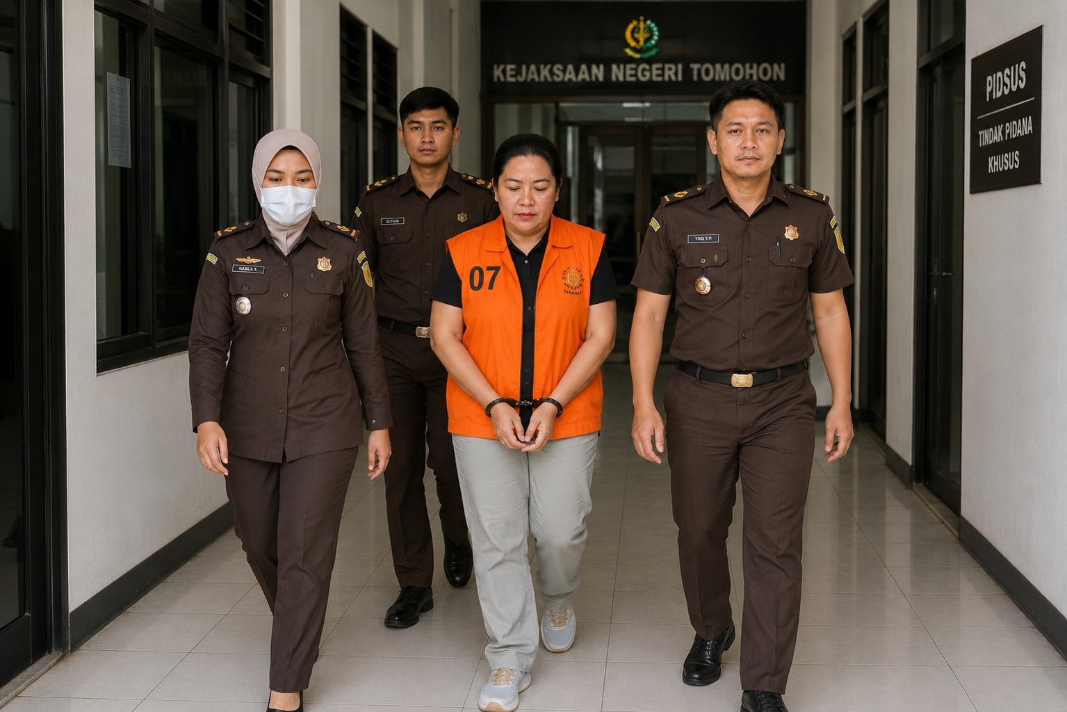 Kejari Tomohon Eksekusi Terpidana Penggelapan Dana Perusahaan