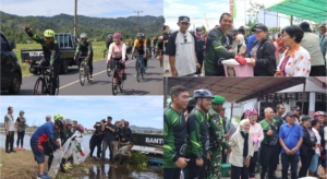 Sambut HUT Kodam, Kodim 1302 Minahasa Gelar Fun Bike Peduli Lingkungan