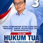 John F. Koampa Usung Visi Kemandirian dan Kesejahteraan dalam Pilhut Tombasian Atas