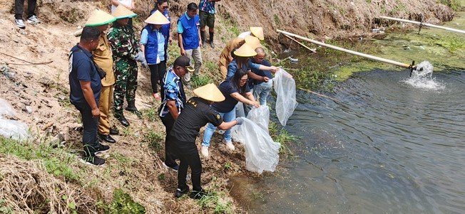 Keren! PWI Minahasa Utara Resmikan “Kolam Ikan Jurnalis PWI Minut” Kiprah Dukung Ketahanan Pangan Nasional