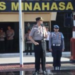 Kawal Pemilihan Hukum Tua, Polres Minahasa Siagakan Personel