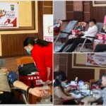 Bakti Kesehatan Polres Minahasa Pasok Kebutuhan Darah Masyarakat