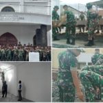 Kodim 1302/Minahasa Kerahkan Personel Bantu Renovasi Gereja Rosa Delima