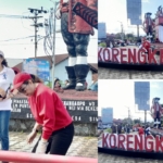 Kerja Bakti di Tugu Korengkeng, Ketua PKK Minahasa: Menjaga Kebersihan Harus Jadi Budaya