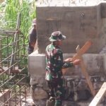 Kodim 1302/Minahasa Percepat Pembangunan Jembatan Ranoyapo Minsel