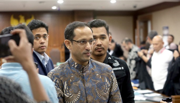 Sidang Pledoi di Tipikor Jakarta, Nadiem: Dapat Bintang Mahaputera Adipradana Tetapi Negara Hadiahkan Jeruji Besi